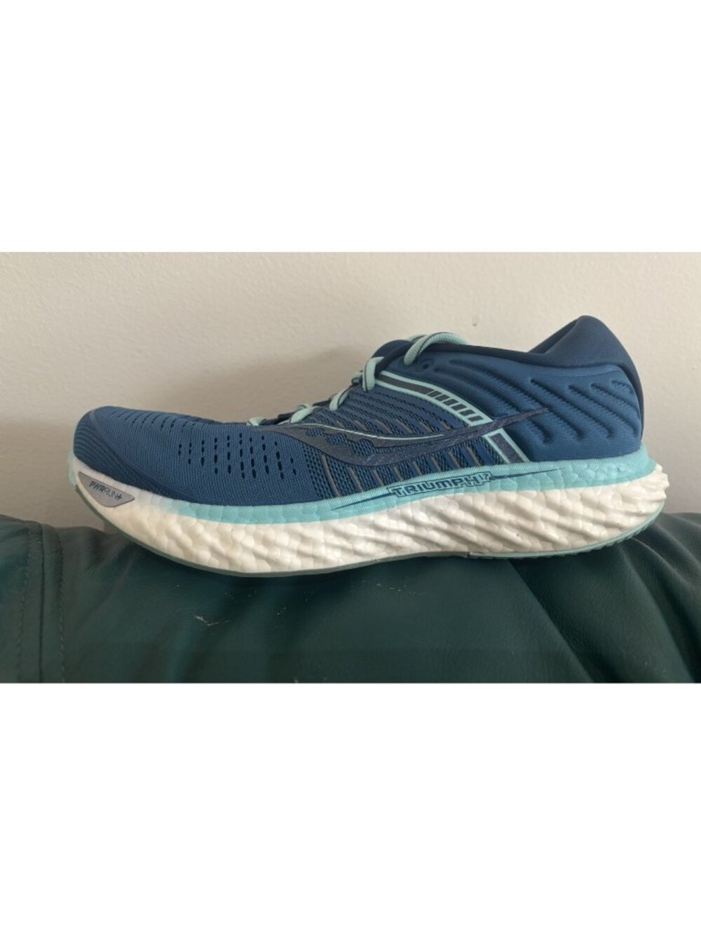Saucony Triumph 17 Running Walking Shoes Blue Women's Size 8.5 M